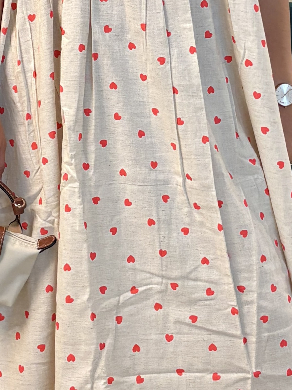 Heart Print Dress