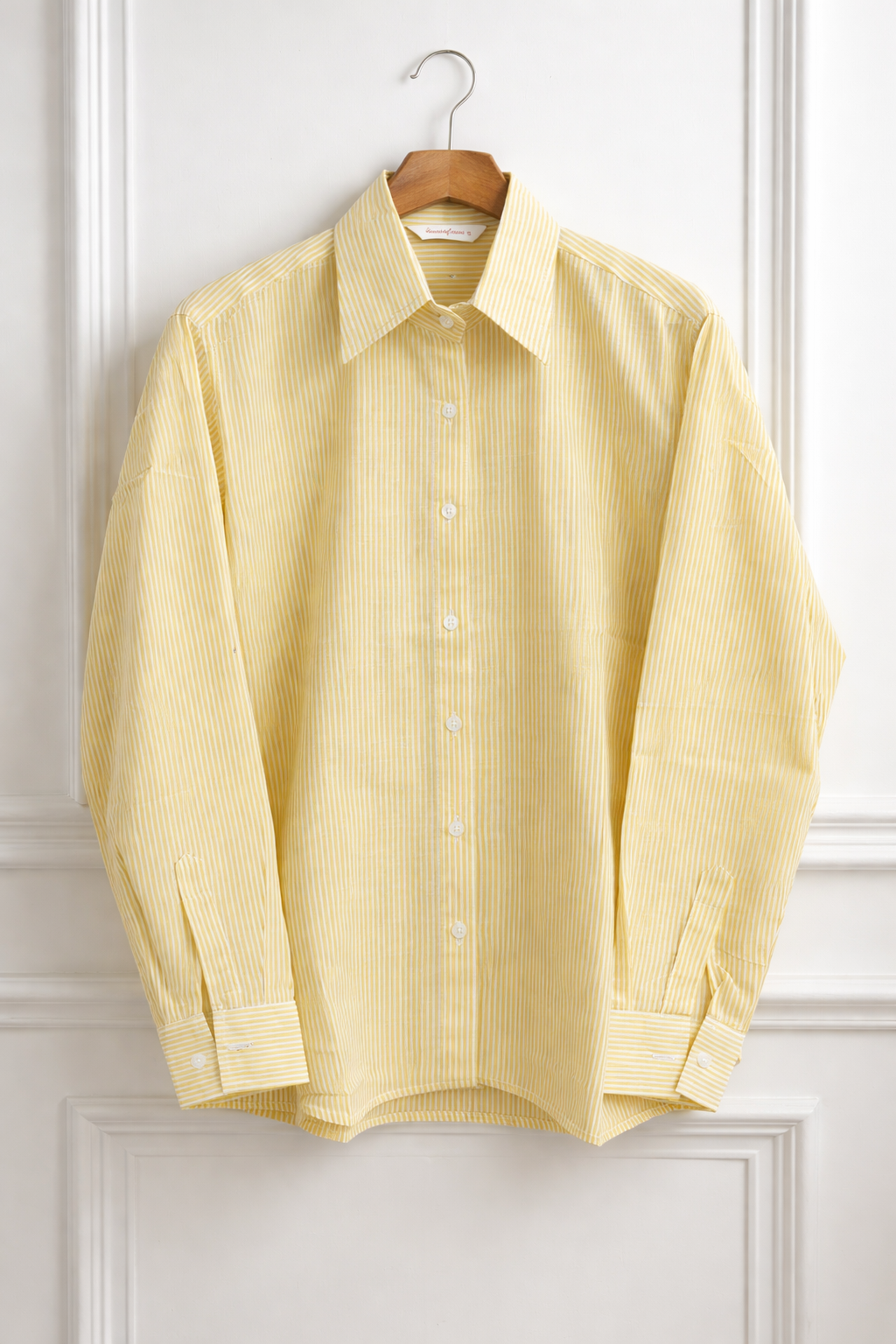 Sunlit Classic Stripe Cotton Shirt