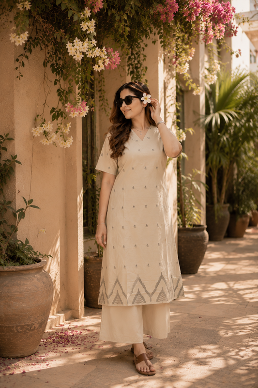 The Quiet Luxury Jamdani Set