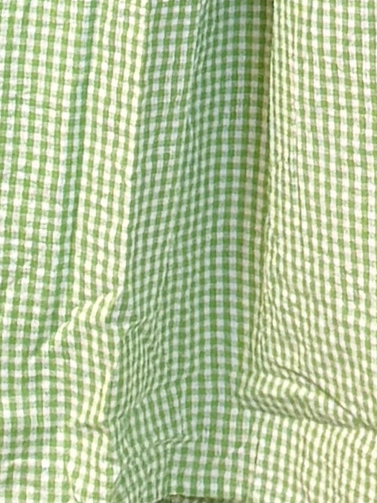 Green Gingham Dress