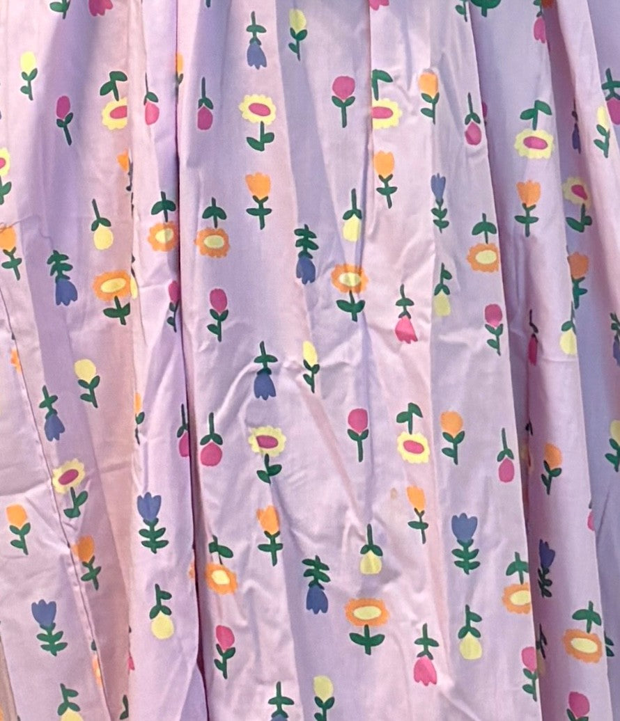 Lavender Floral Dress